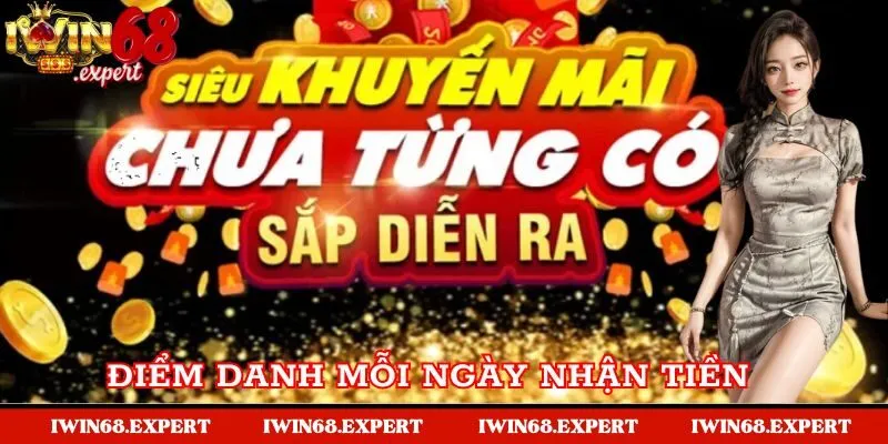 Sự kiện điểm danh mỗi ngày nhận tiền tại cổng game 