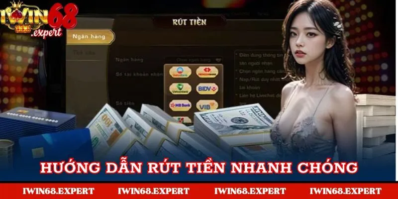 Hướng dẫn rút tiền nhanh chóng tại đơn vị 